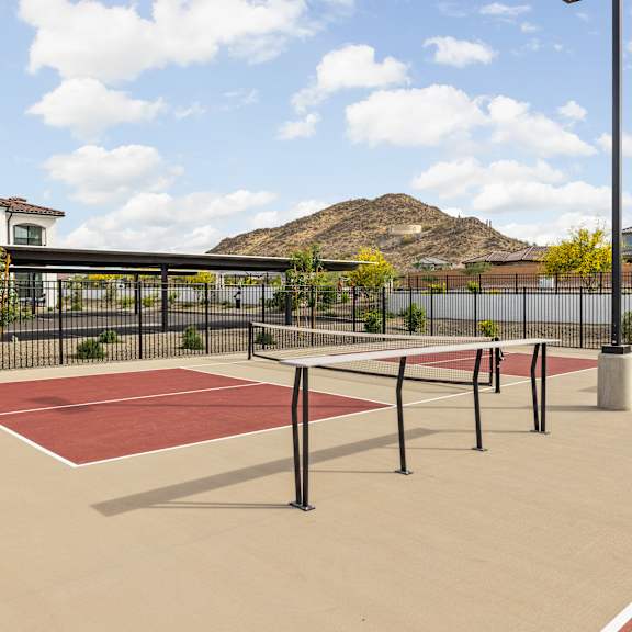 Pickle ball court at Stella, San Tan Valley Arizona