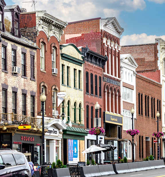 Historic Georgetown neighborhood at The Glover House Apartments, District of Columbia, 20007