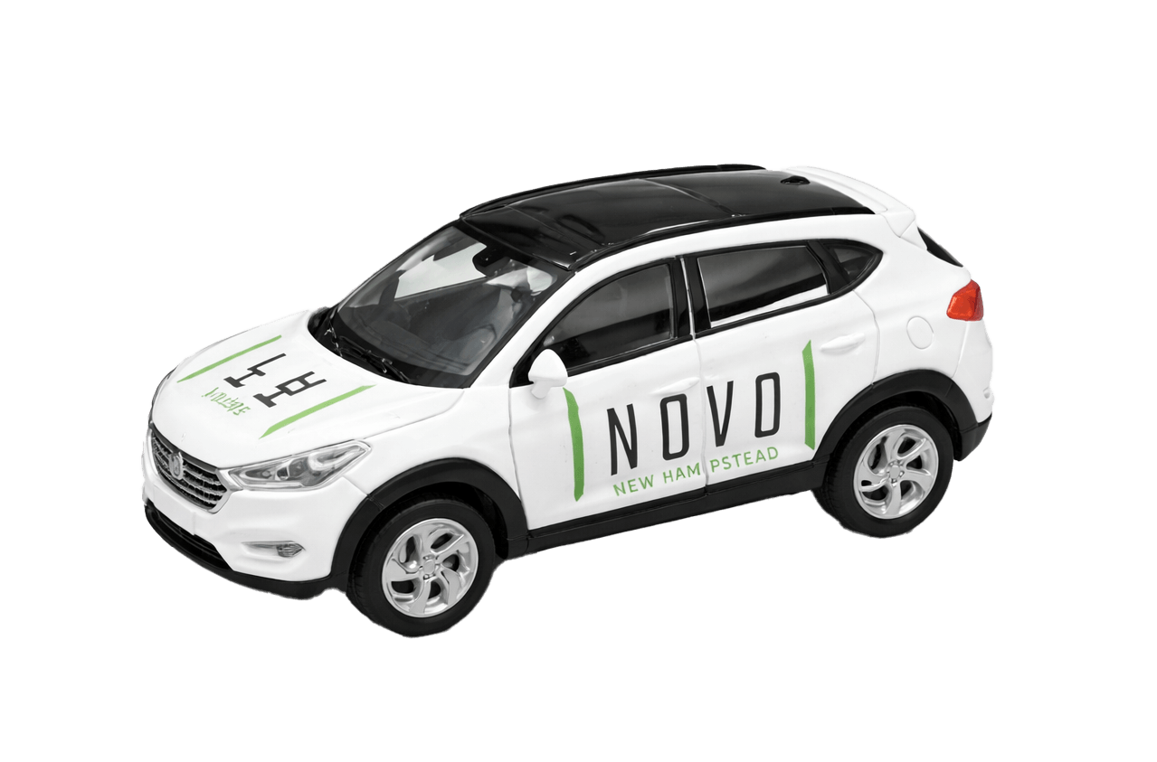 Novo New Hampstead branded car