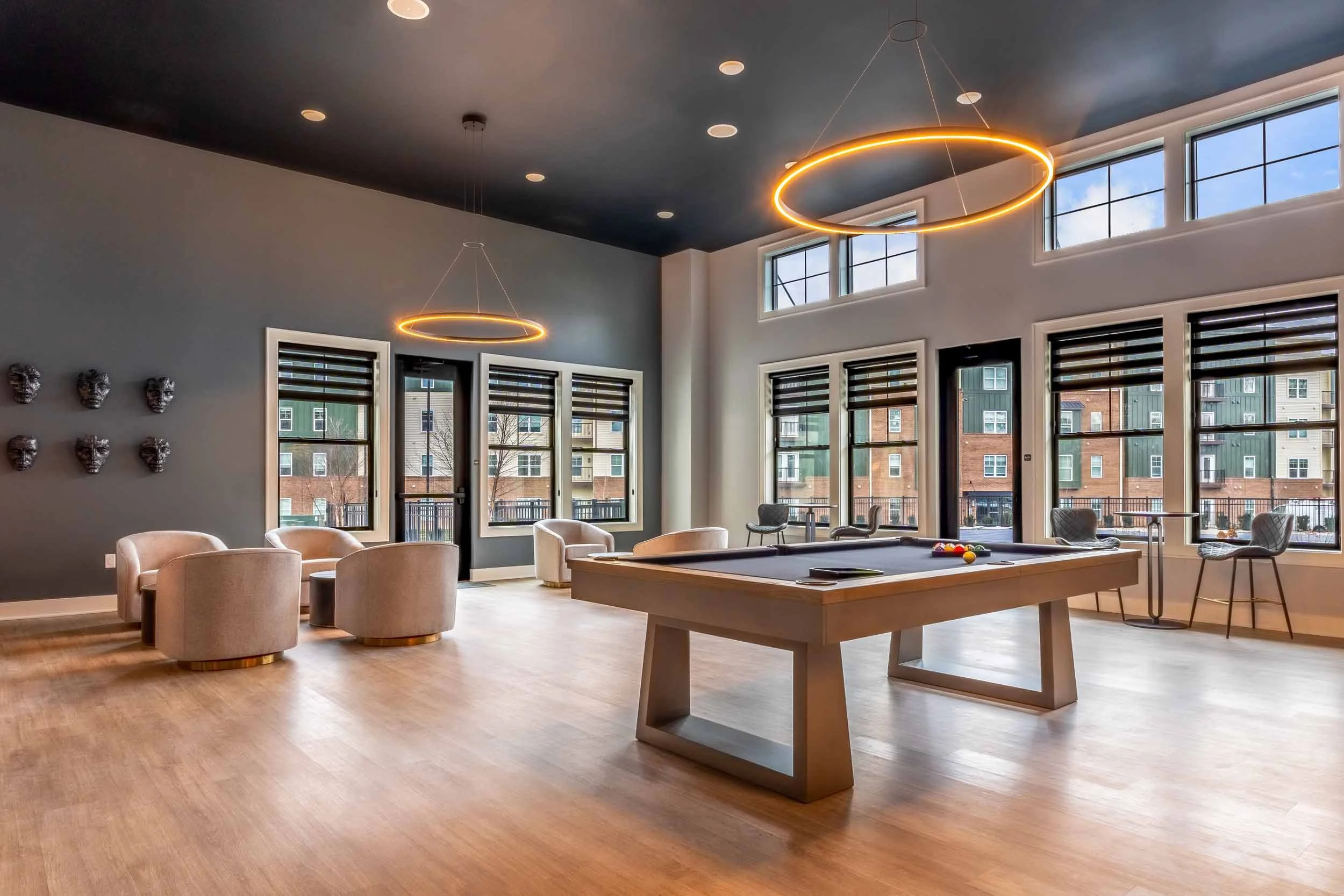 Colony Lofts | Apartments in Toledo, OH | Clubhouse with Billiards