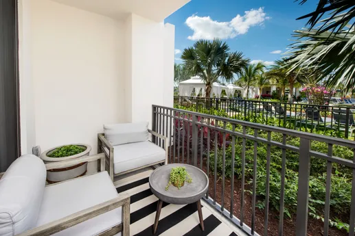 Apartment balcony