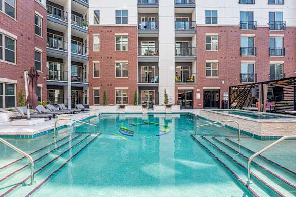 Apartment Swimming Pool at Chelsea Apartments, St Louis, MO, 63112
