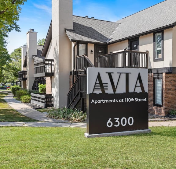 Exterior Office at AVIA Apartments at 110th Street, Overland Park, Kansas