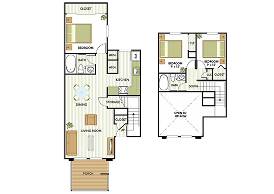 Morrell Park Apartments Floorplan