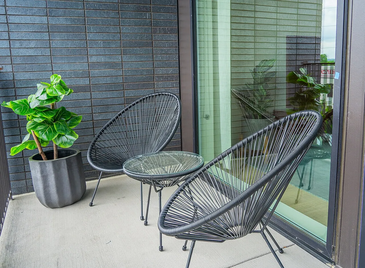 patio or balcony with seating