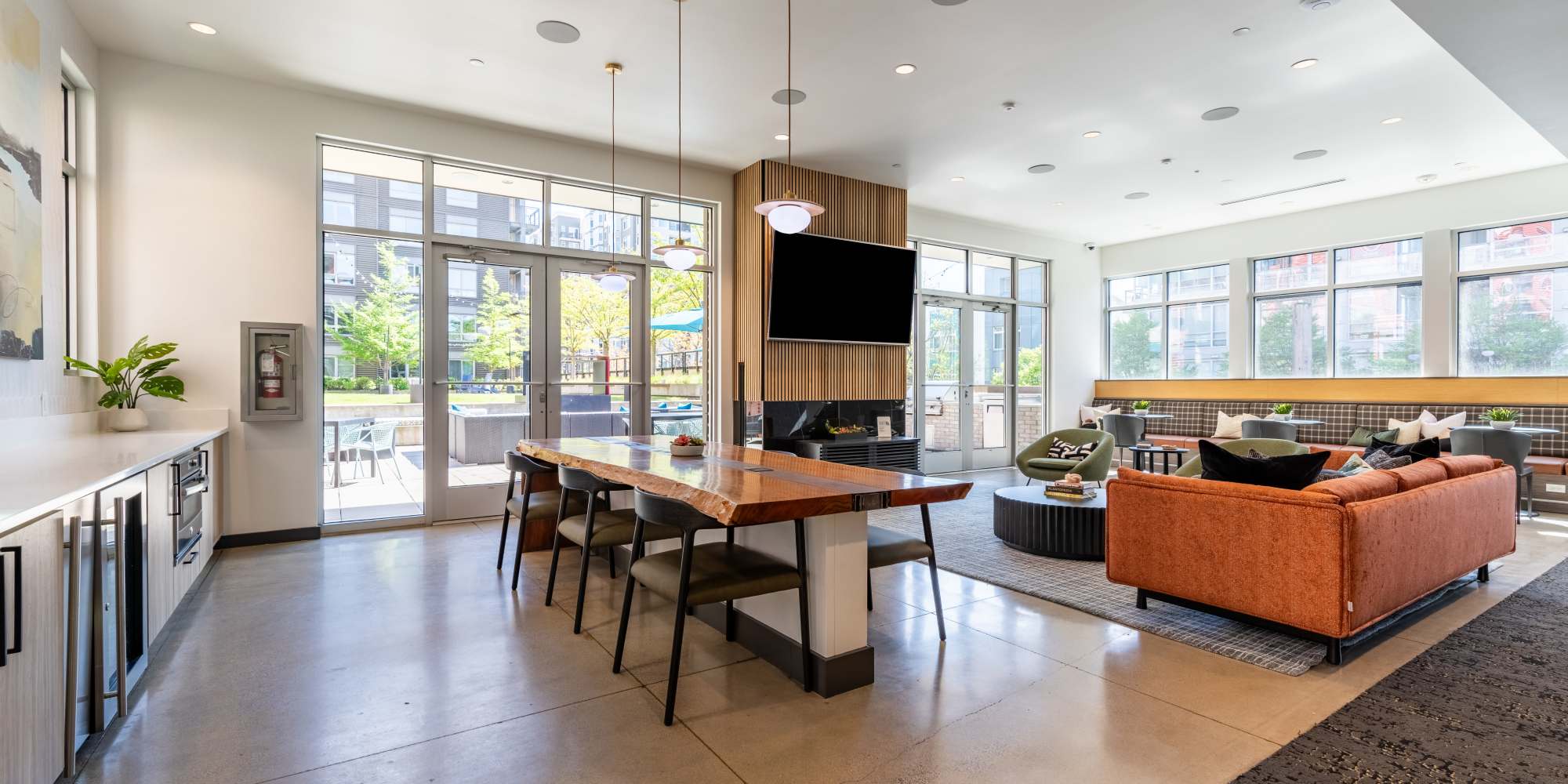 Clubhouse at 2900 on First Apartments in Seattle, Washington