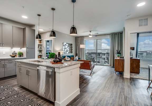 dining area in luxury apartment for rent