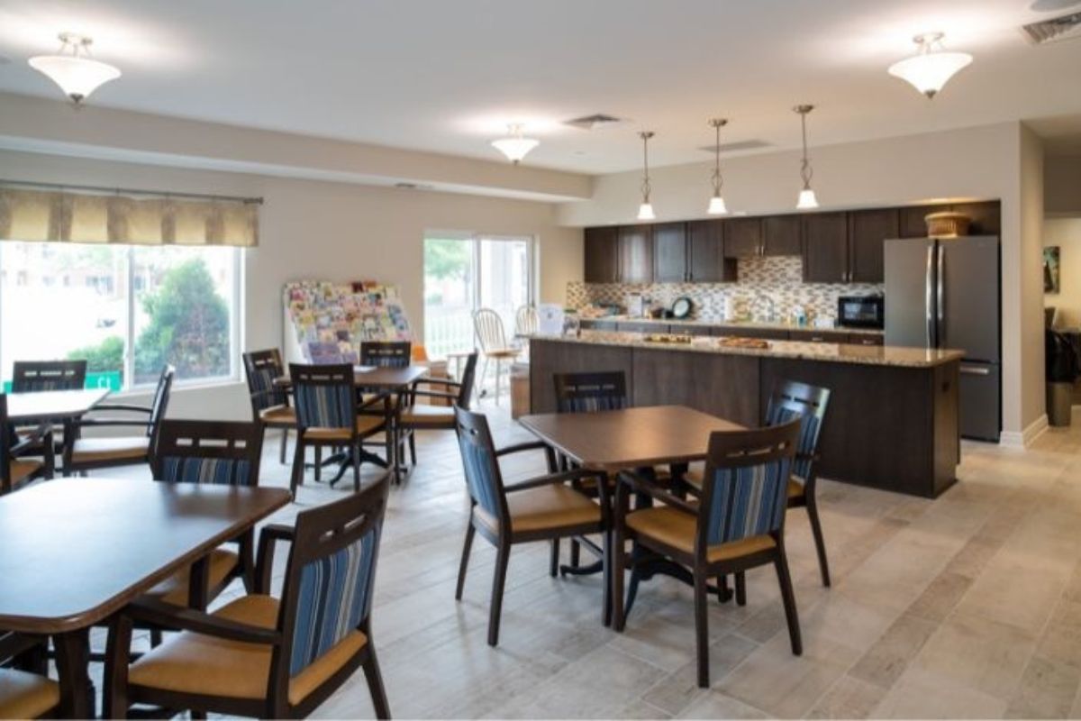 Lively Bistro at Bloomfield Senior Living Community in Omaha Nebraska.