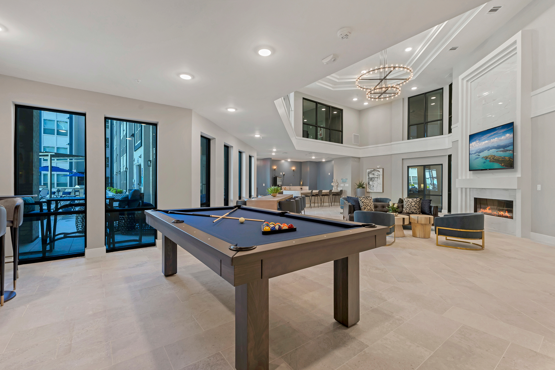 Modern luxury apartment with game room in Las Vegas