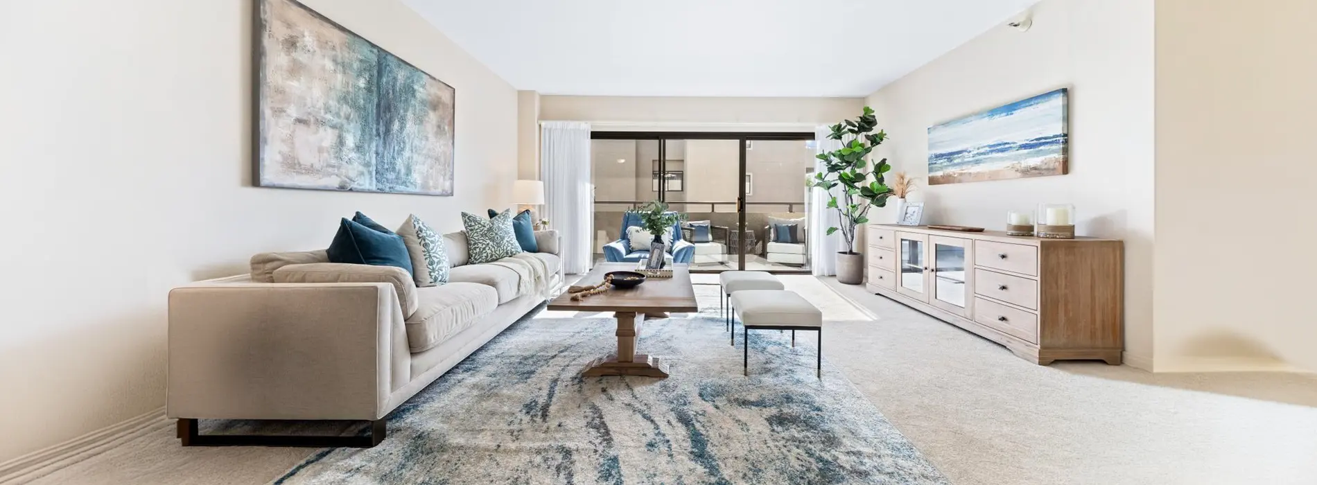 the view of a living room at Morningside