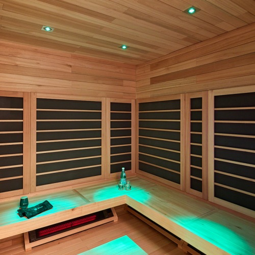 sauna room