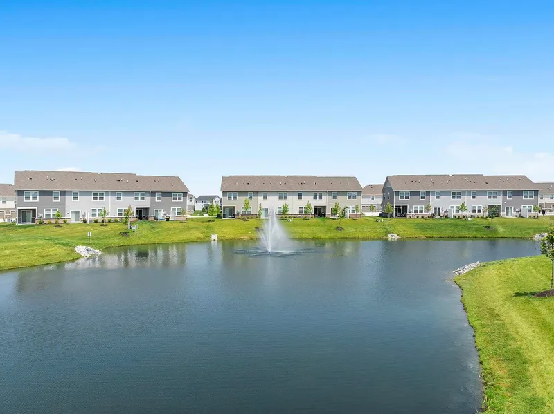 Pond in the community