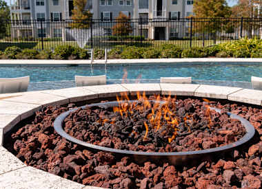 Firepit at Robley Place, Lafayette