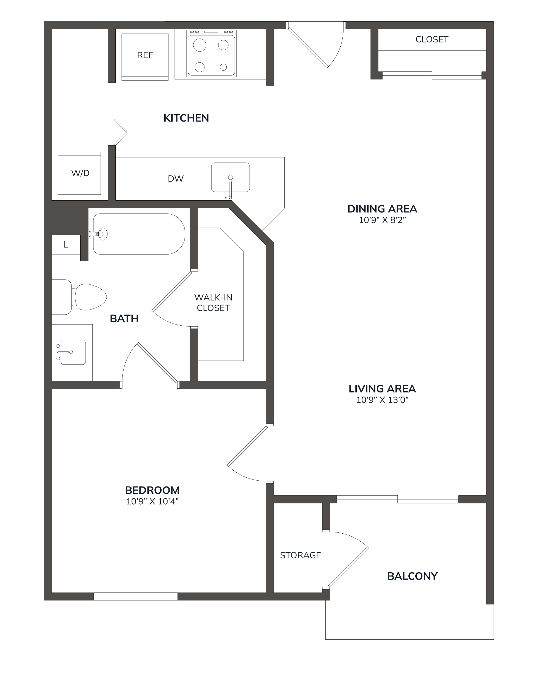 Apartment 0425 floorplan