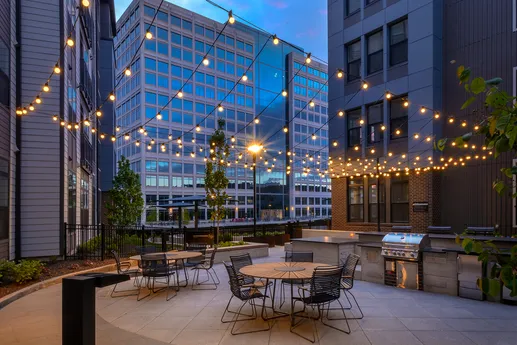 Outdoor Grill and Seating