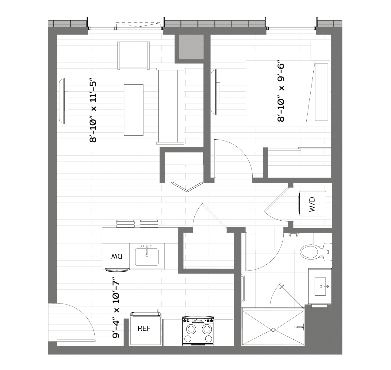 Floor Plan Image of Apartment Apt 0429