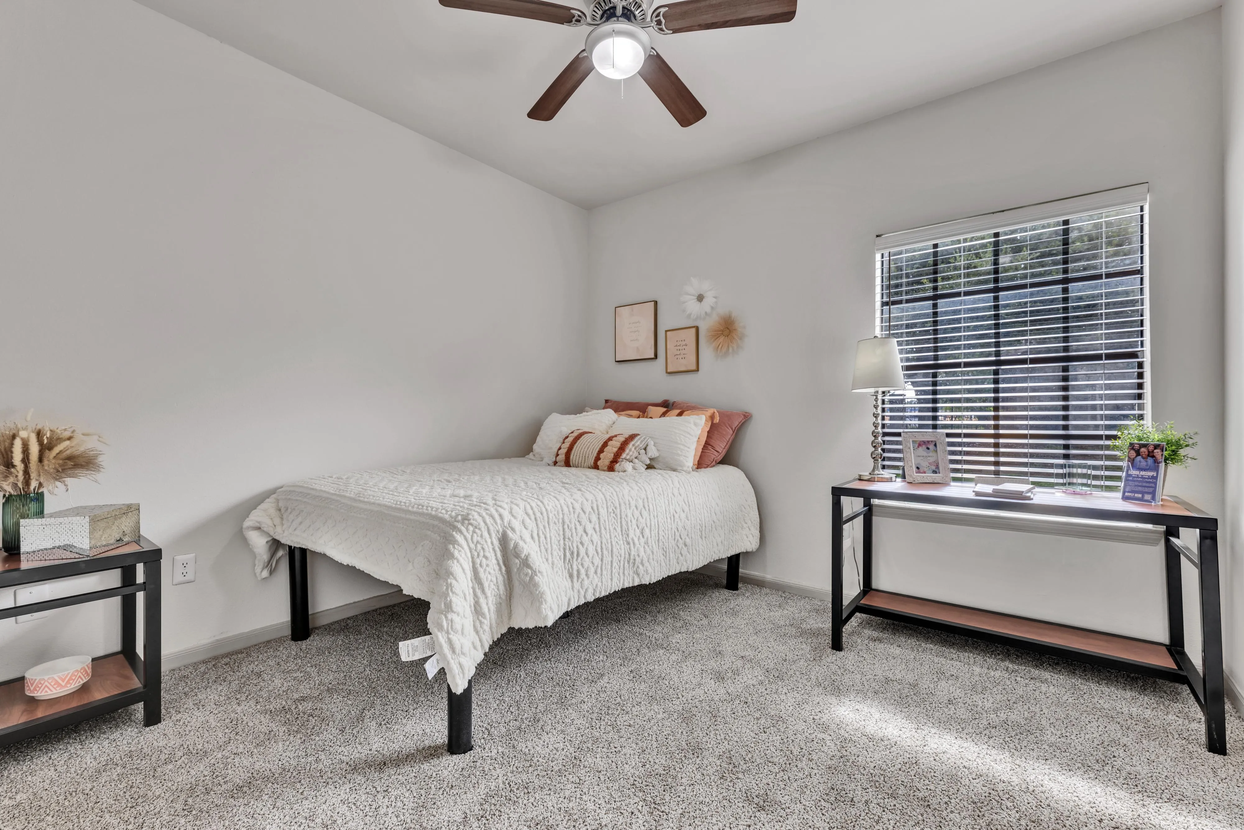 Fully furnished bedroom