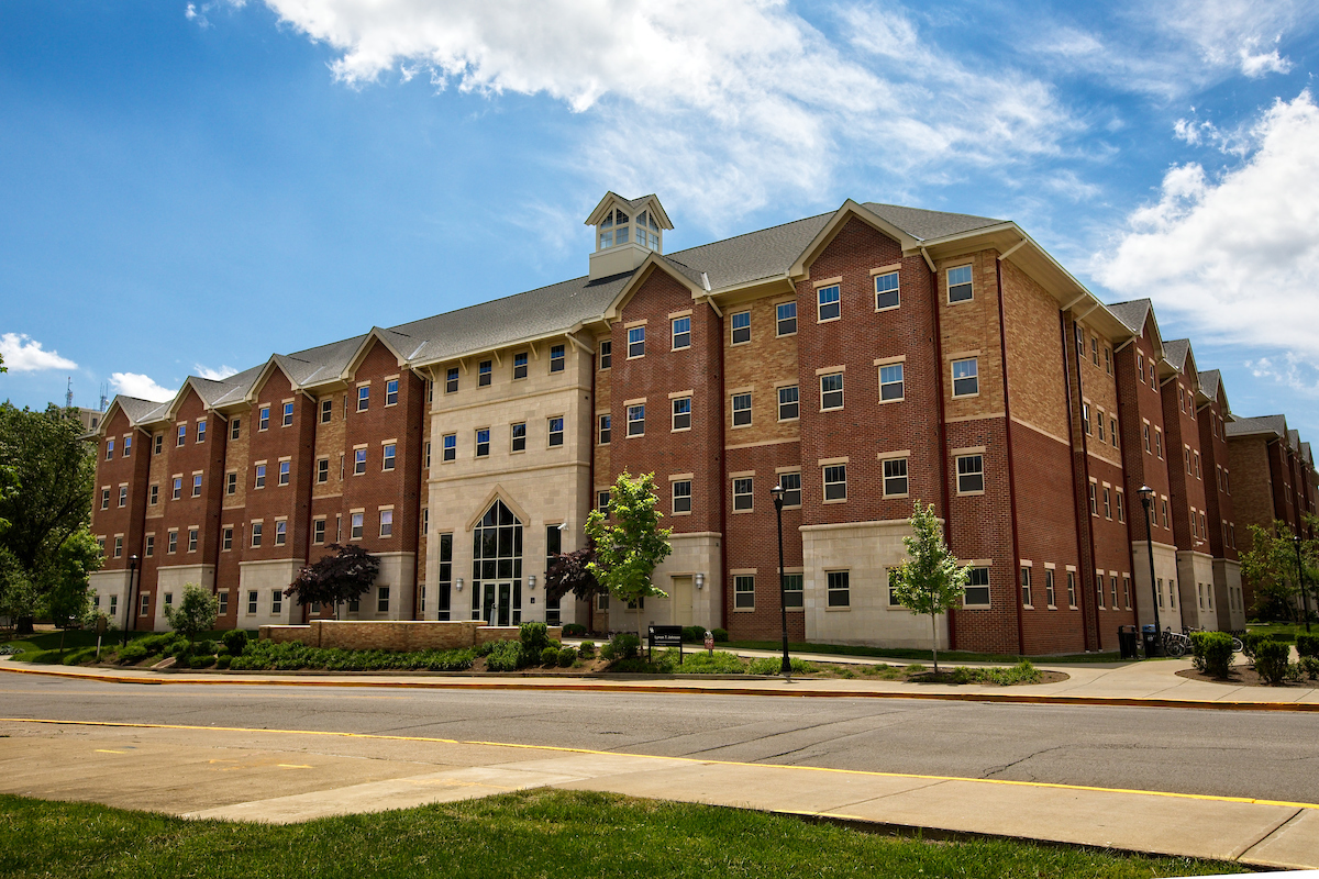 Exterior of Lyman T. Jonson Hall