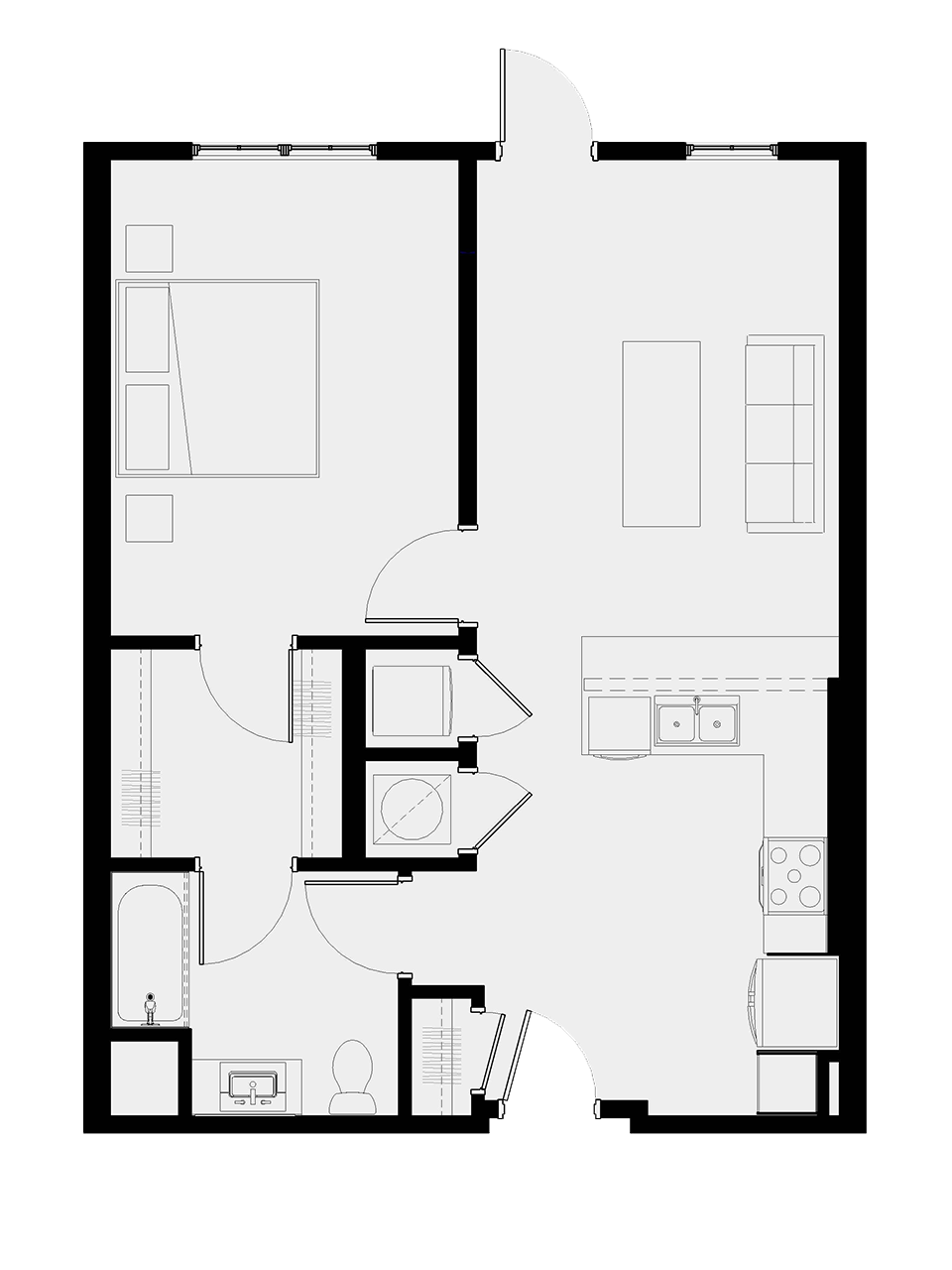 Floor Plan Image 1A #0 