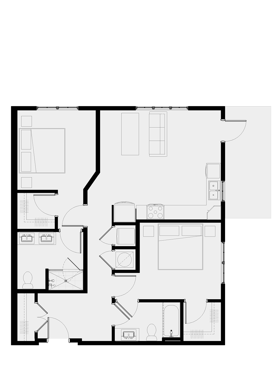 Floor Plan Image 2BALT #0 