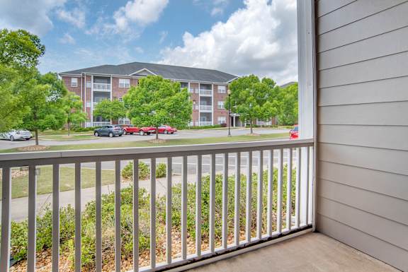 Balcony at Broadstreet at EastChase Apartments in Montgomery, AL