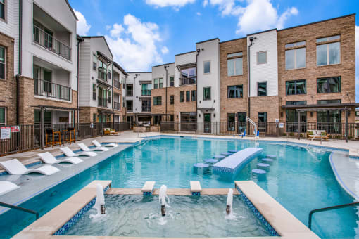 our apartments offer a swimming pool