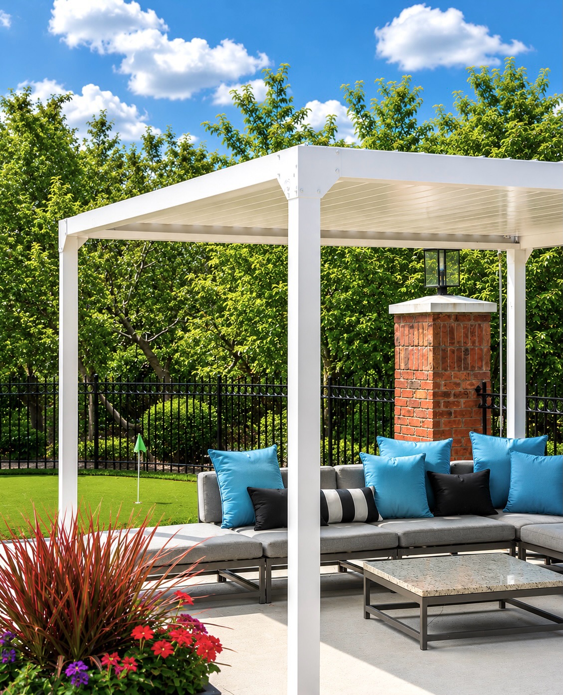 The Cabana is officially open🌺☀️ Contact the leasing office for rental information and...