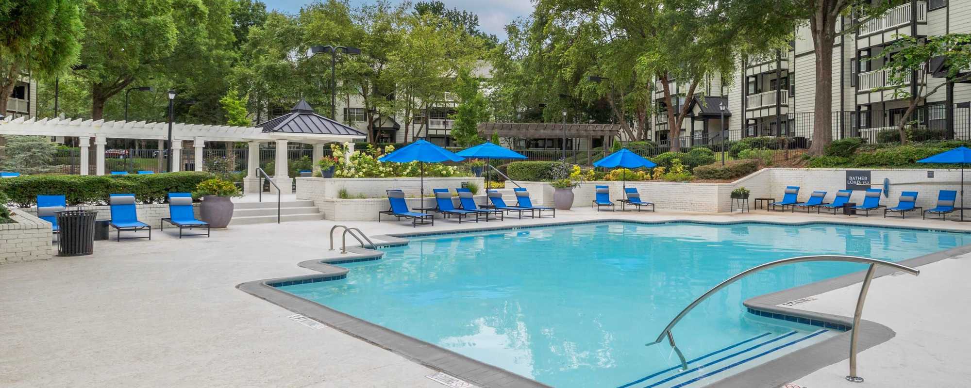 Pool at Grande Oaks in Roswell, Georgia