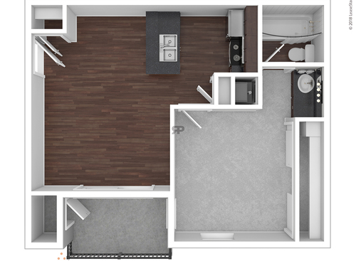 AEF01: Beds - 1: Baths - 1: SqFt Range - 465 to 465