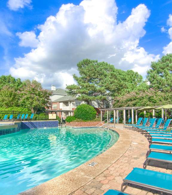 Outdoor Swimming Pool at Enclave at Wolfchase in Cordova, TN
