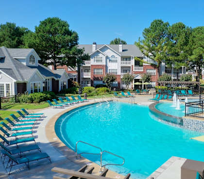 Sparkling Swimming Pool at Enclave at Wolfchase in Cordova, TN