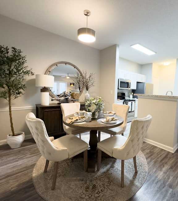 Dining Area at Enclave at Wolfchase in Cordova, TN