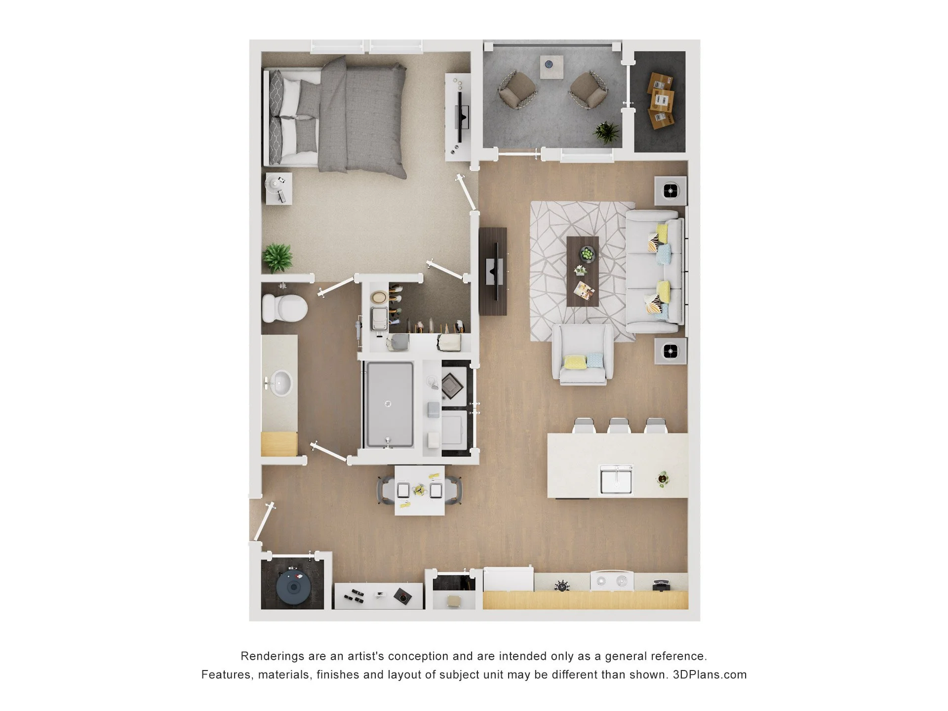 1 Bed | 1 Bath