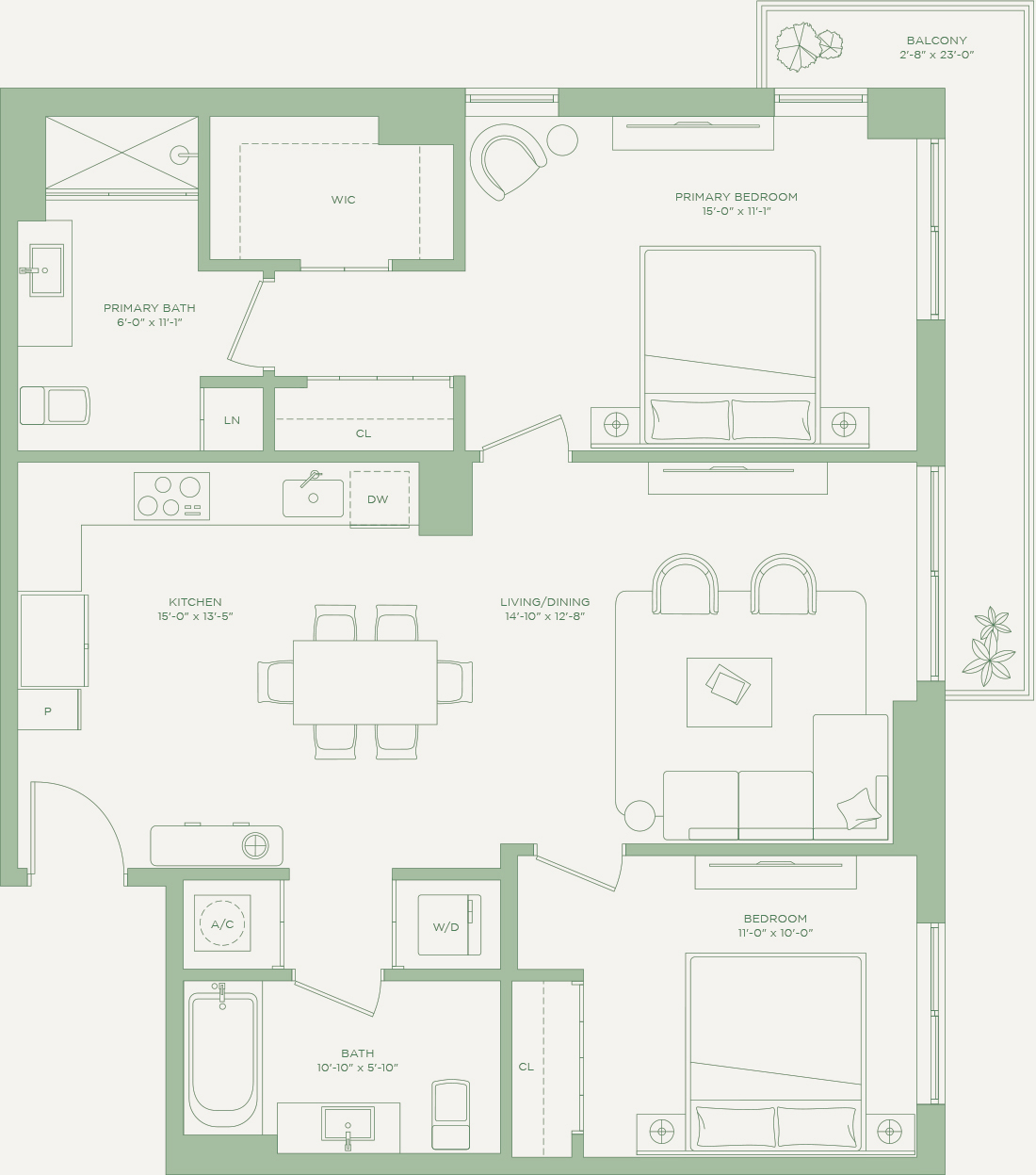 Floor plan B2
