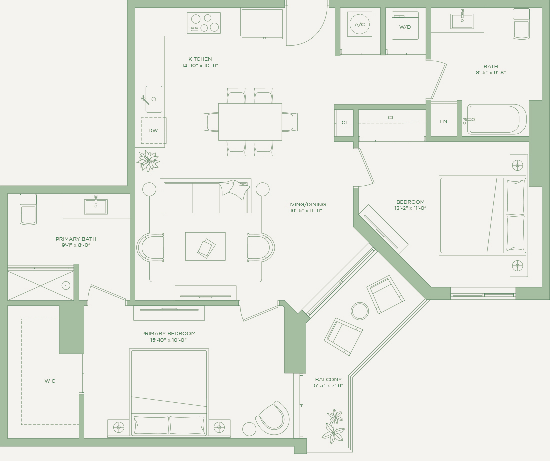 Floor plan B3