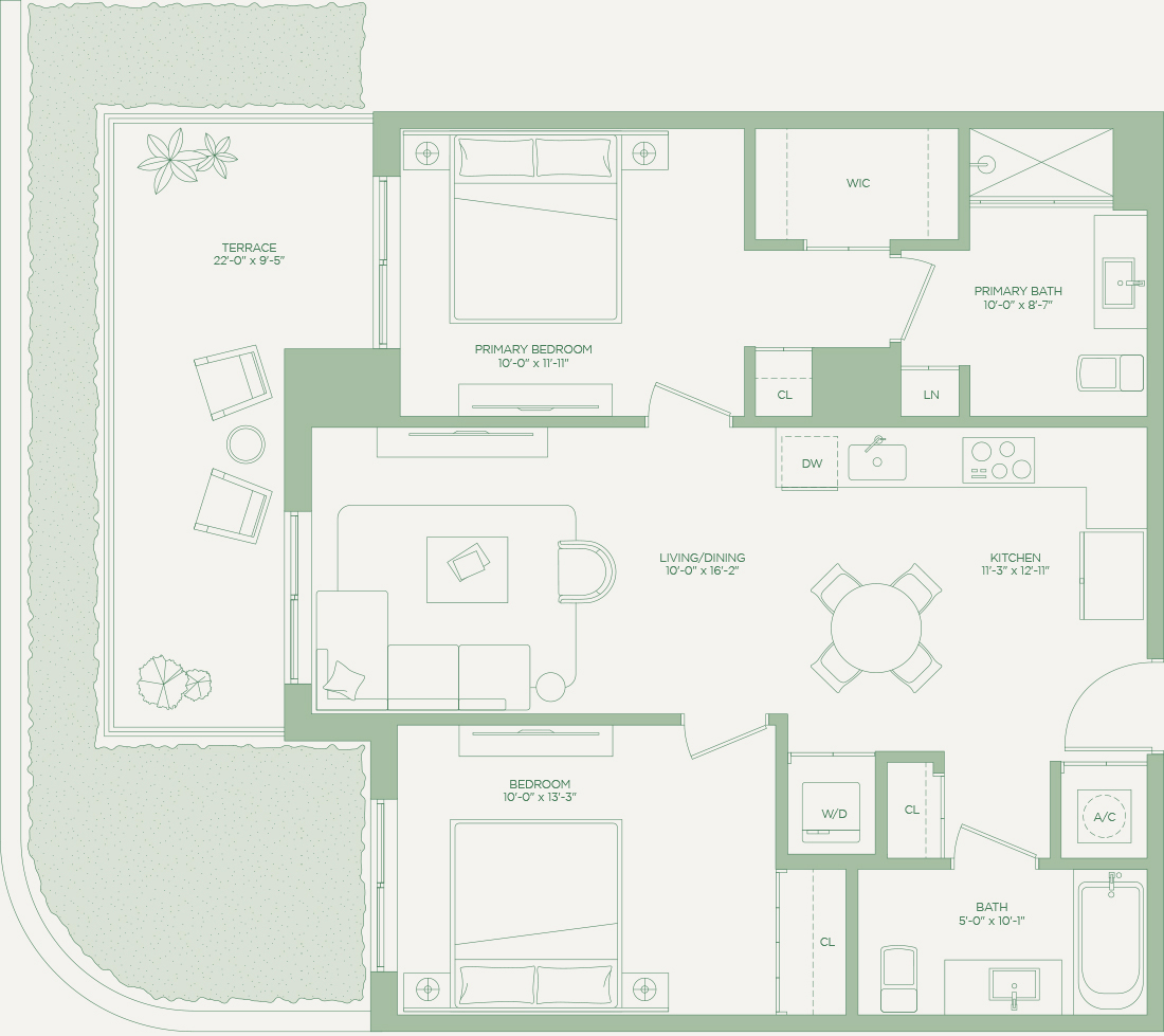 Floor plan B8