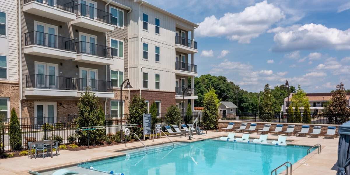 Apartments view at The Reid in Tucker, Georgia