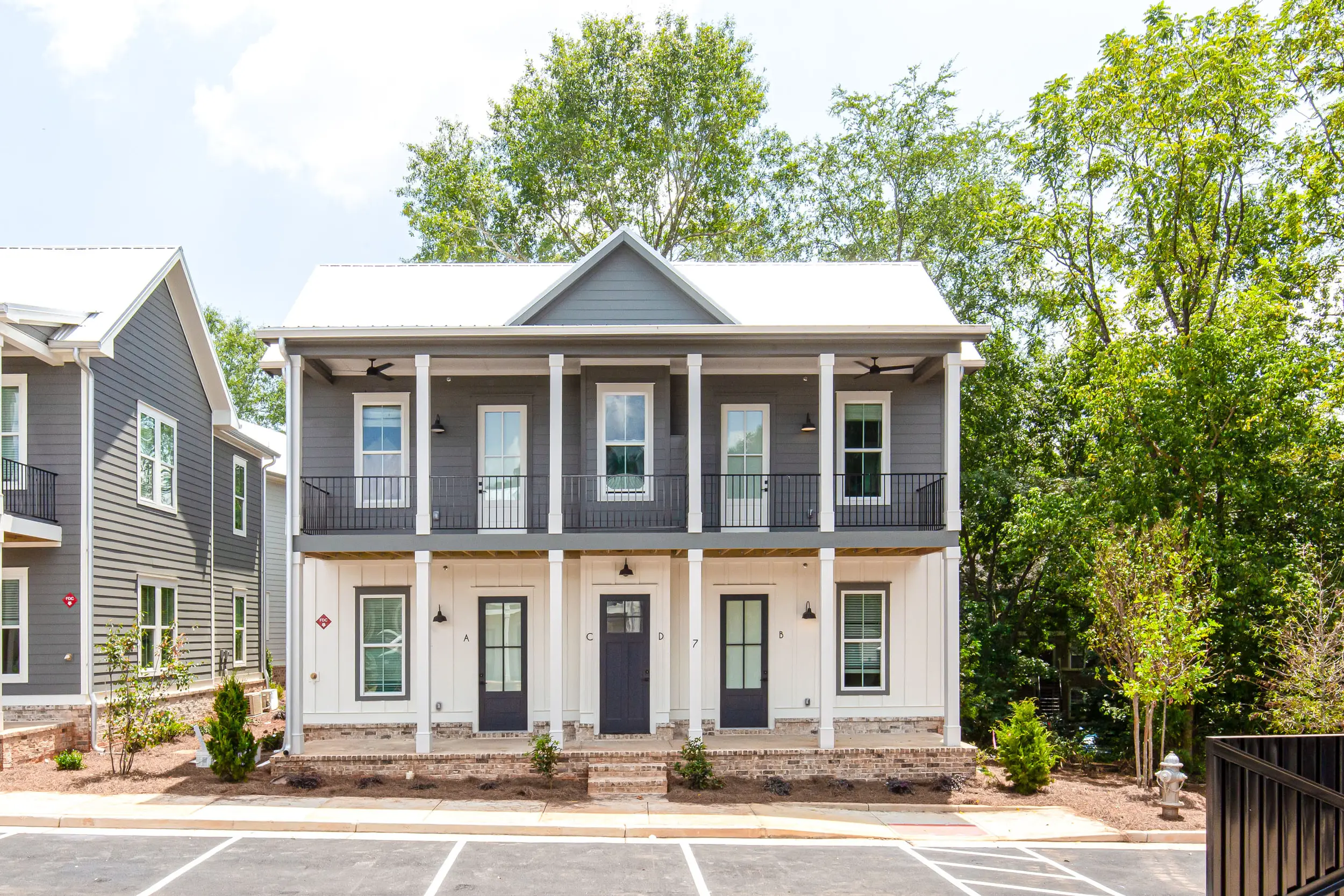 Luxury off-campus housing exterior at The One Clemson in Clemson, SC.