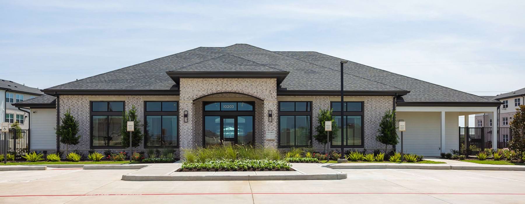 leasing office exterior