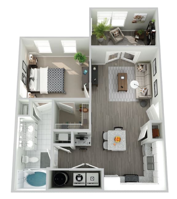 our apartments showcase a flexibility that is ideal for families