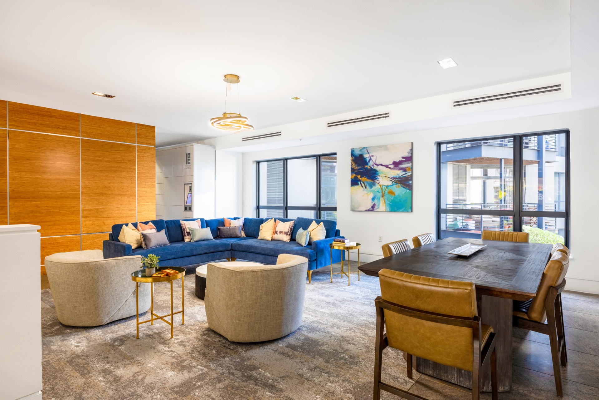 Allegro's lobby in Columbia Heights, DC