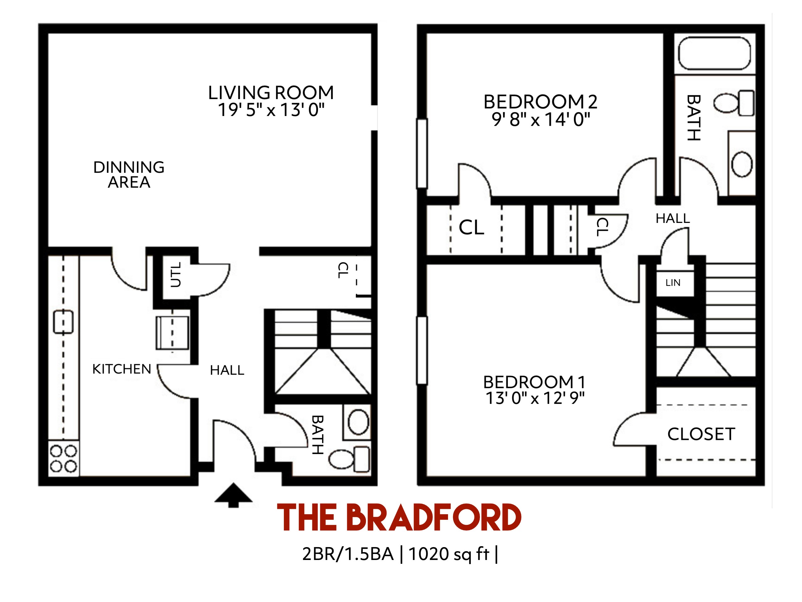 The Bradford Floorplan
