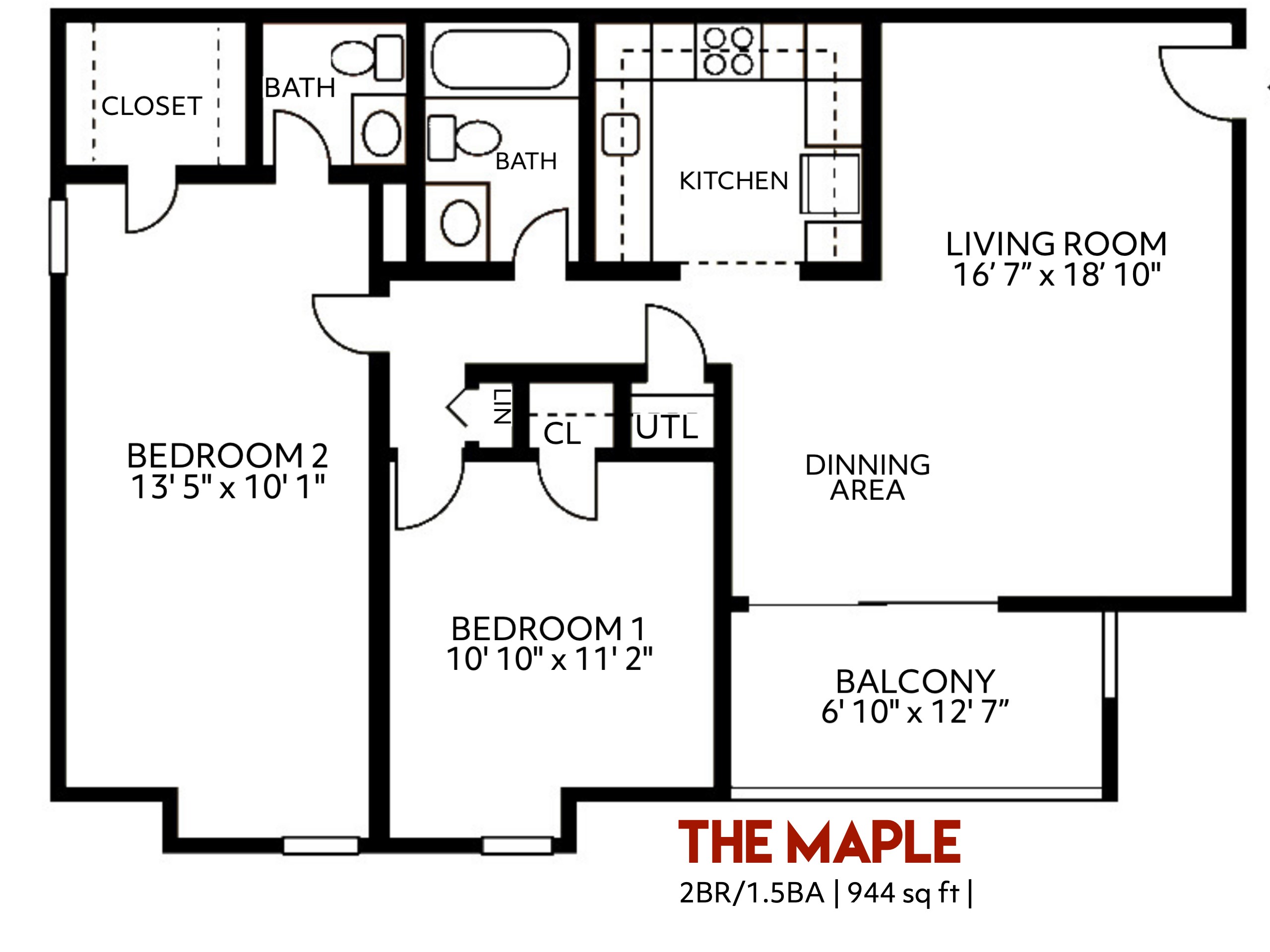 The Maple Floorplan