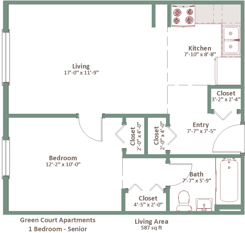 Green Court Apartments photo