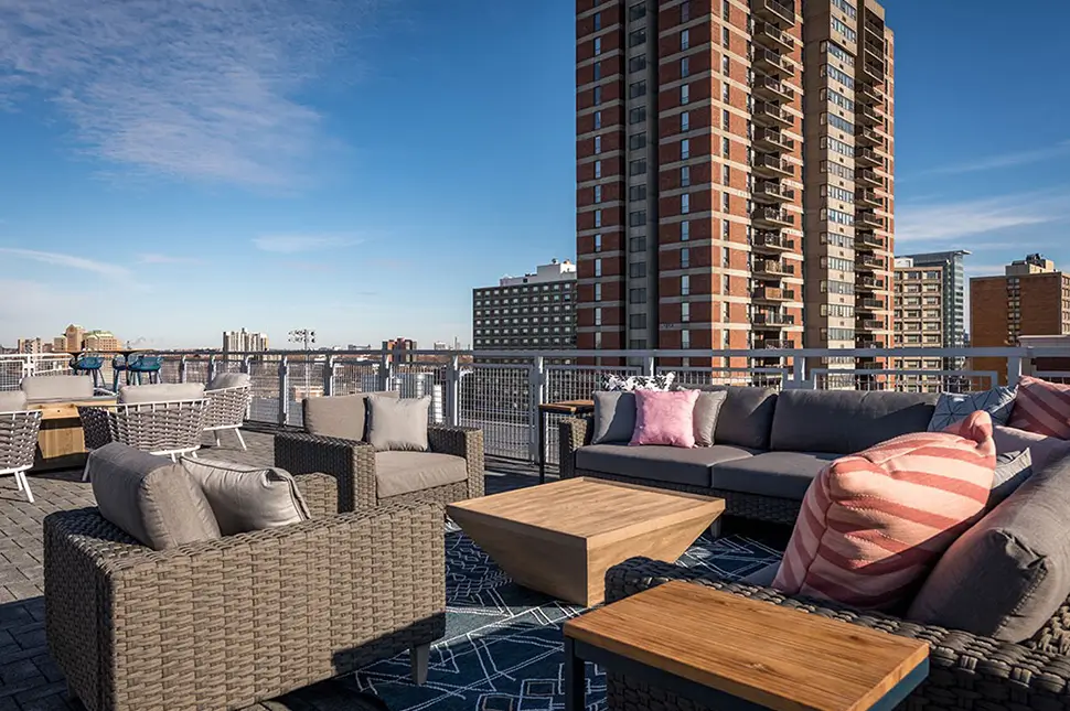 outdoor lounge