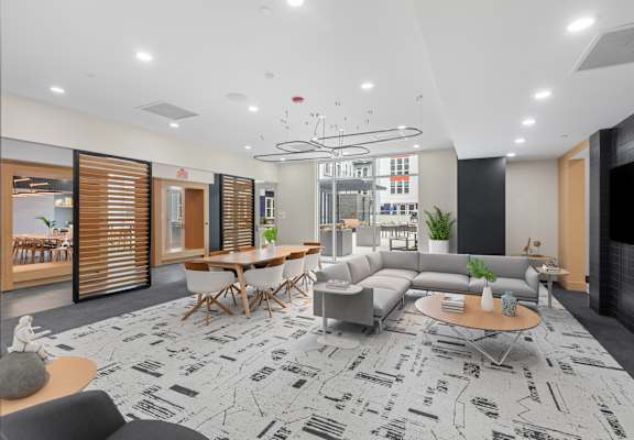 Lobby Lounge at Canvas, Hyattsville, MD, 20781
