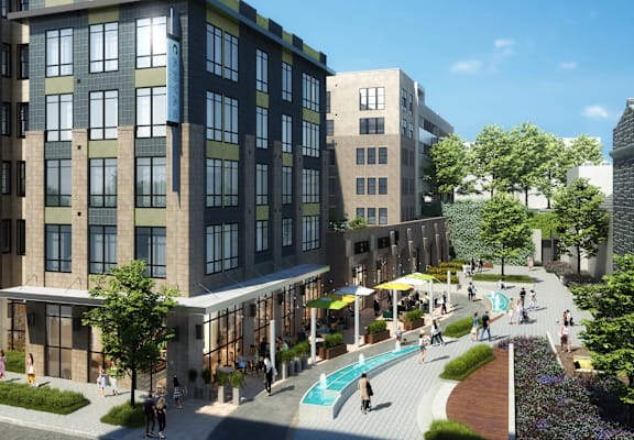 Exterior View at Canvas, Hyattsville, MD