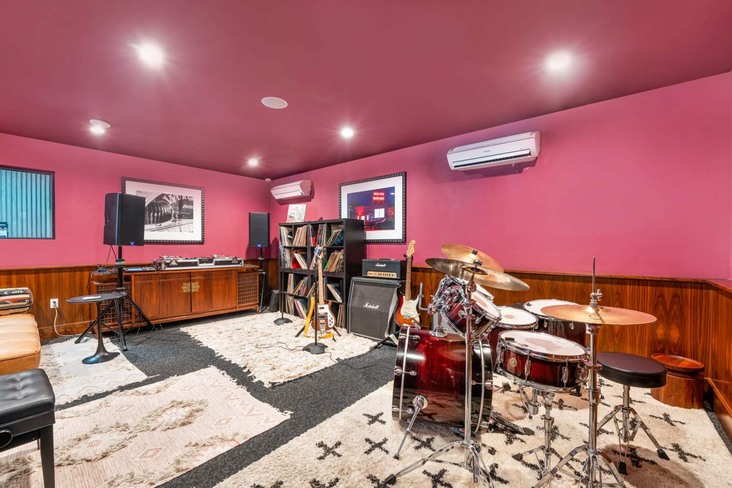 Music room at The Artisan in San Diego, California 