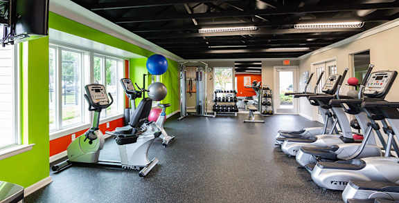 Fitness center at Priest Lake in Nashville TN
