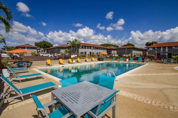 Swim at MALA GROVE Apartments, Hawaii